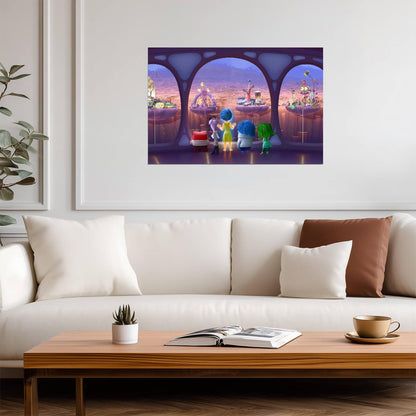 Inside Out | Cool Tone Print | Fan Gift Poster - Movies & TV Poster