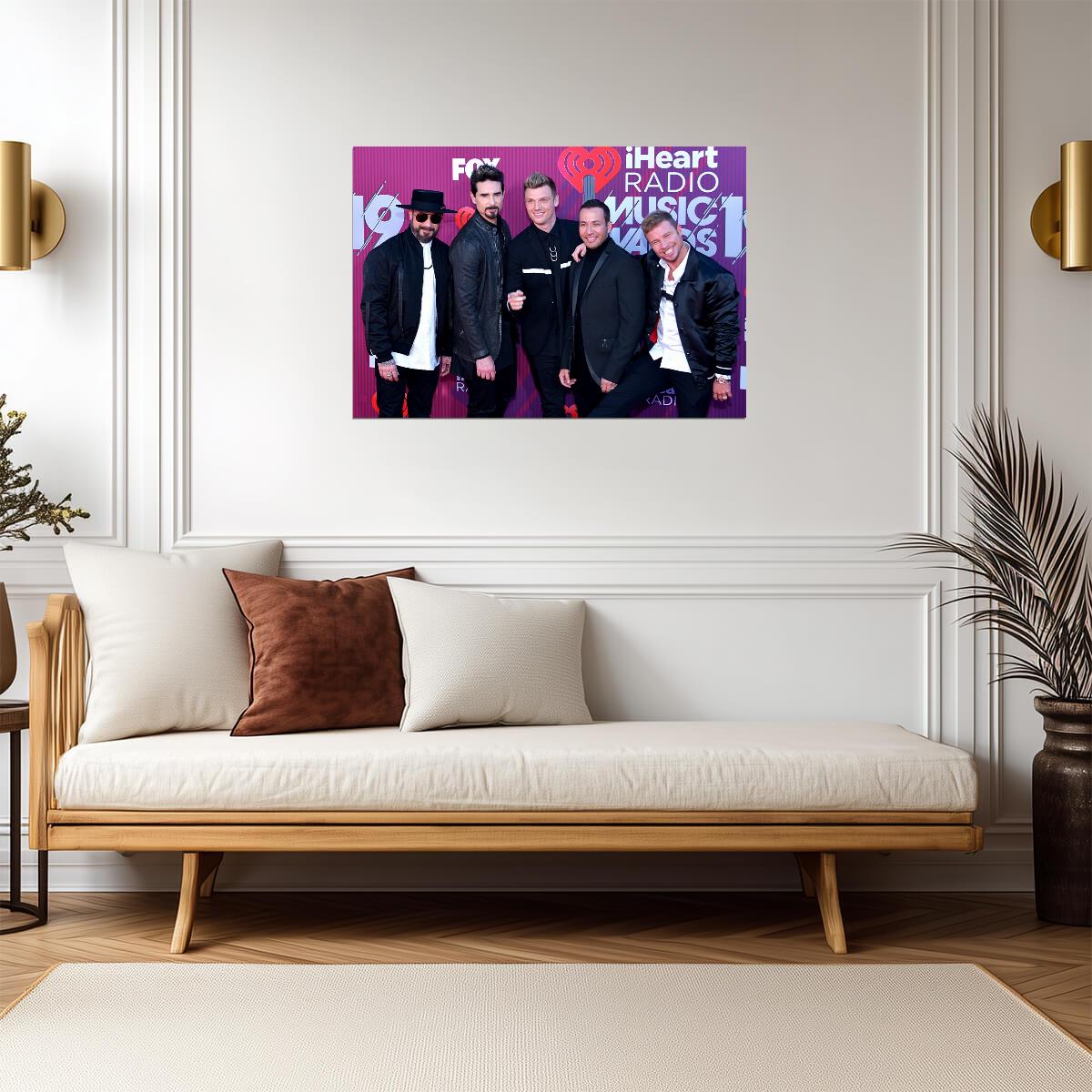 Backstreet Boys Group Photo | 90s Pop Music Icons | Boy Band Poster - Music Poster