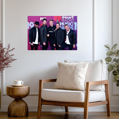 Backstreet Boys Group Photo | 90s Pop Music Icons | Boy Band Poster - Music Poster