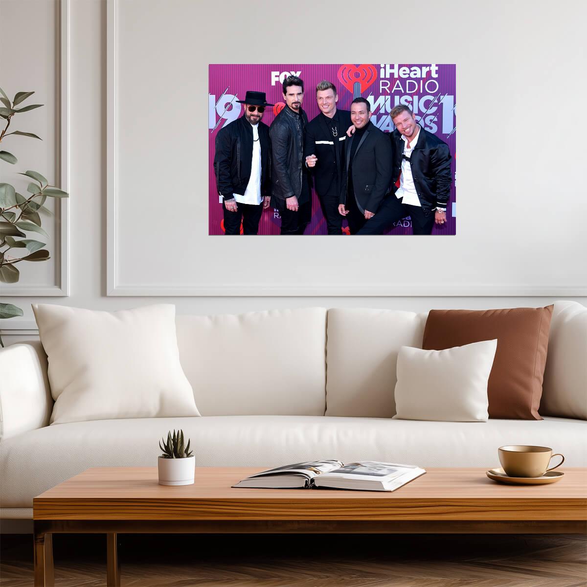 Backstreet Boys Group Photo | 90s Pop Music Icons | Boy Band Poster - Music Poster
