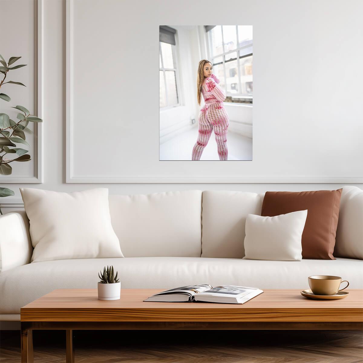 Ice Spice | Neutral Tone Print | Wall Poster - Music Poster