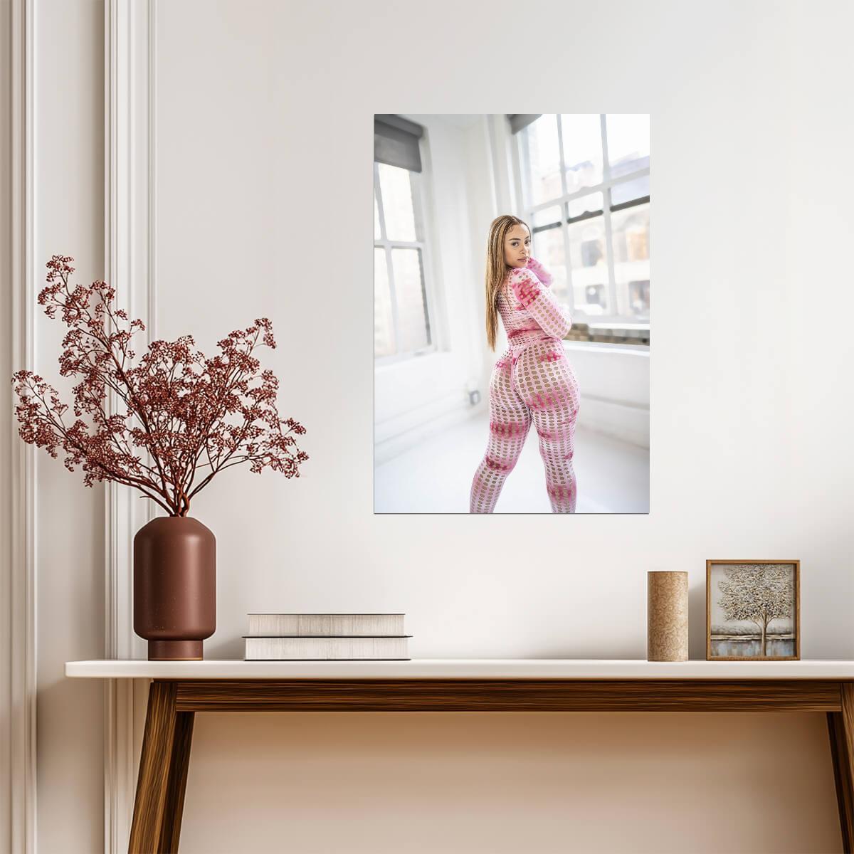 Ice Spice | Neutral Tone Print | Wall Poster - Music Poster