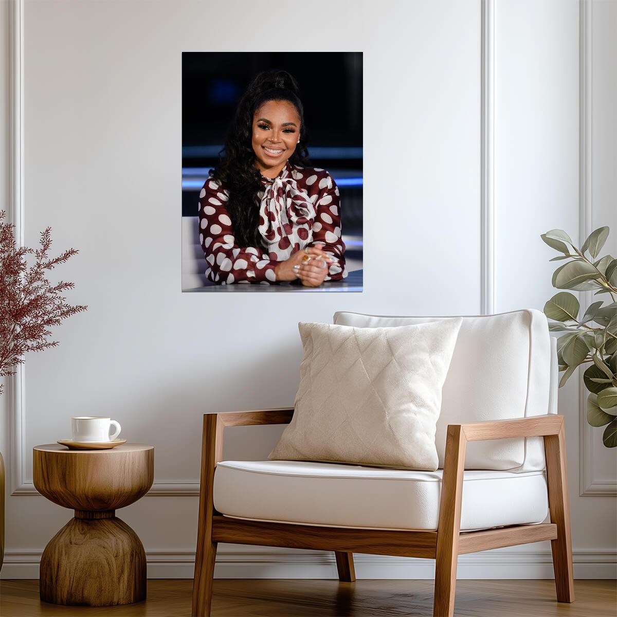 Ashanti | R&B Singer Poster | 2000s Music Art - Music Poster