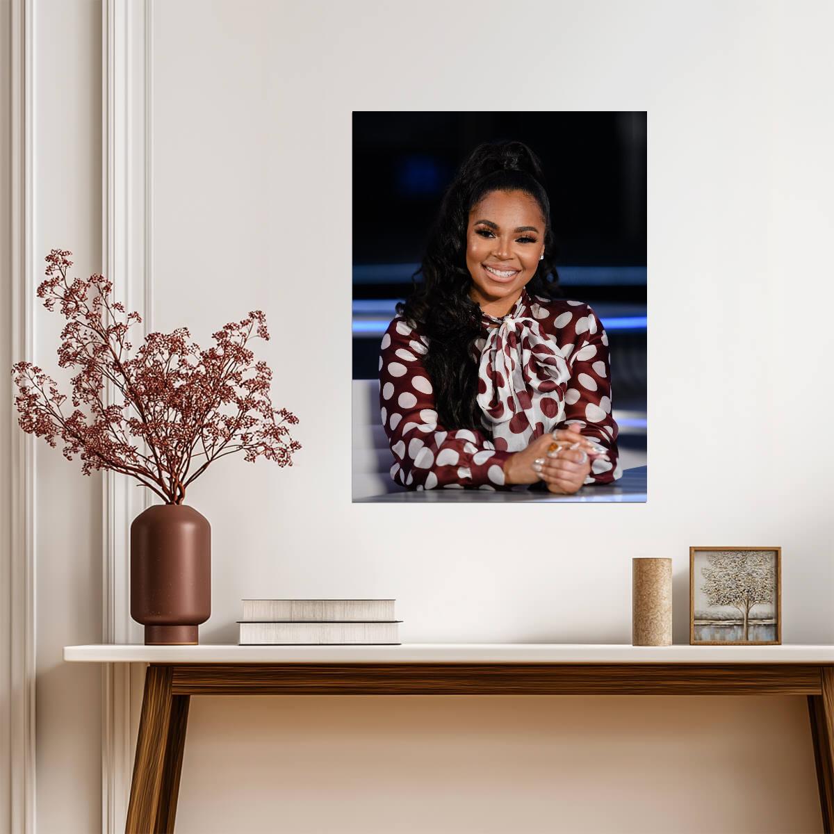 Ashanti | R&B Singer Poster | 2000s Music Art - Music Poster