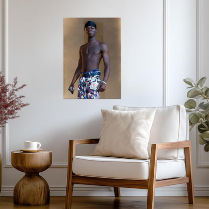 J Hus | Afroswing Artist | Music Poster - Music Poster