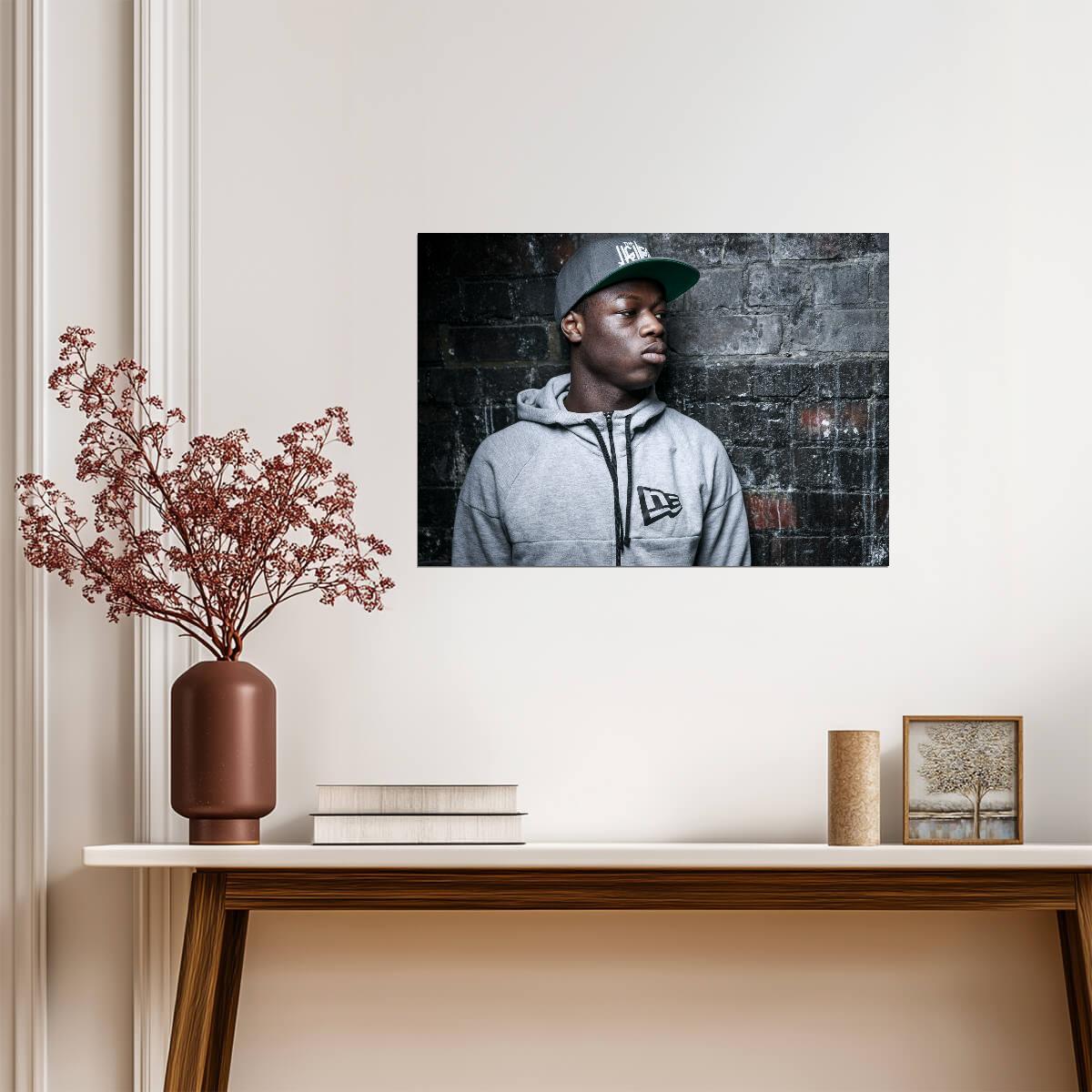 J Hus | Neutral Tone Art | Celebrity Poster - Music Poster