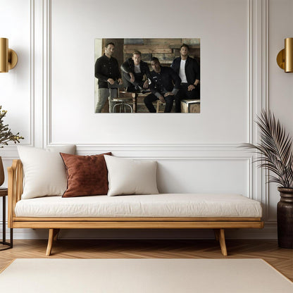 Blue Boy Band | British Vocal Group | Celebrity Poster - Music Poster