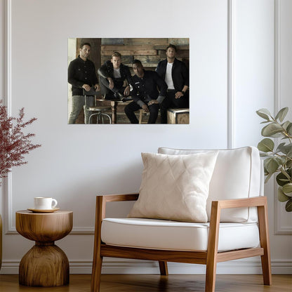 Blue Boy Band | British Vocal Group | Celebrity Poster - Music Poster