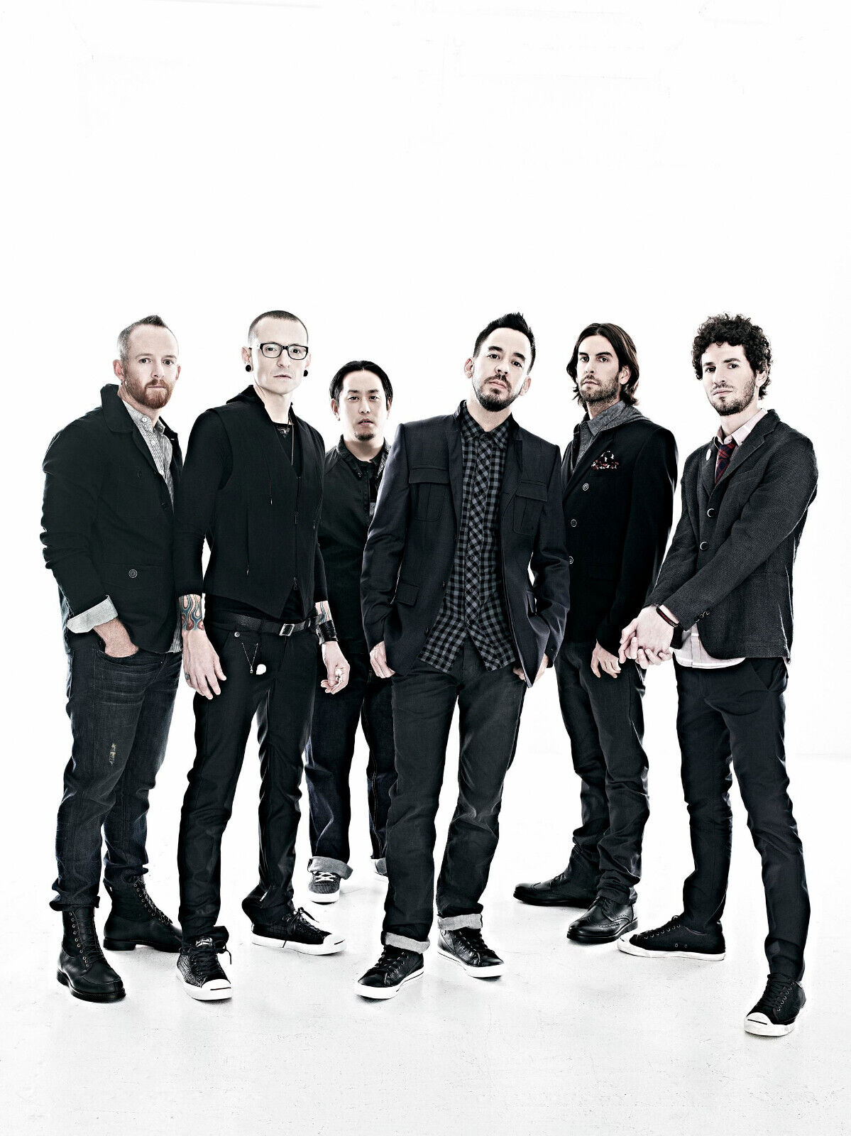Linkin Park Band Portrait | Rock Music Poster | Nu Metal Wall Art - Music Poster