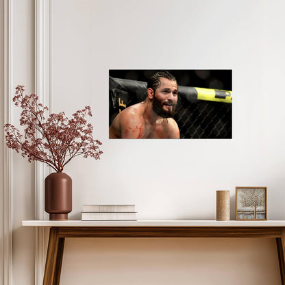 Jorge Masvidal UFC Fighter | MMA Poster | Combat Sports Legend Art - Sports Poster