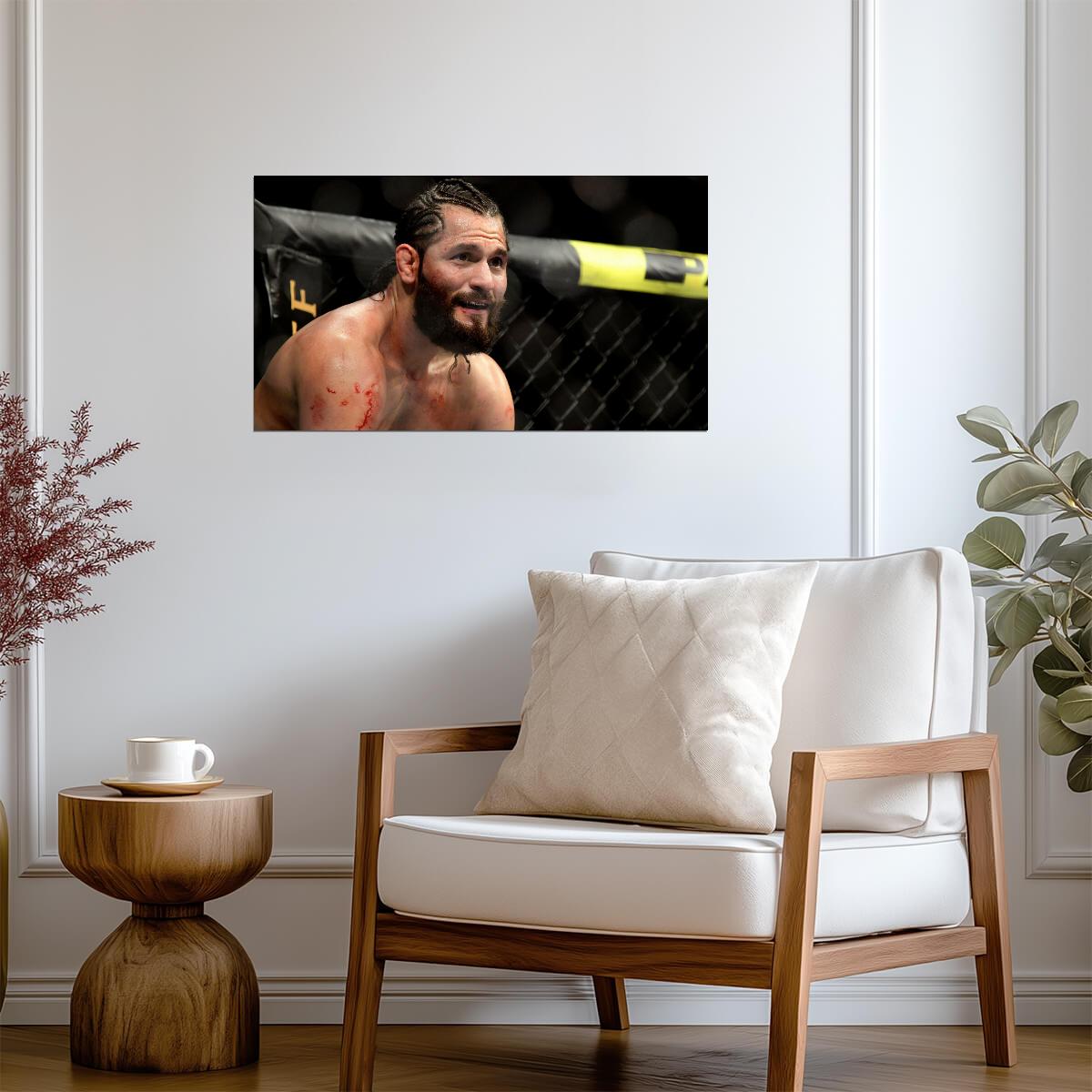 Jorge Masvidal UFC Fighter | MMA Poster | Combat Sports Legend Art - Sports Poster