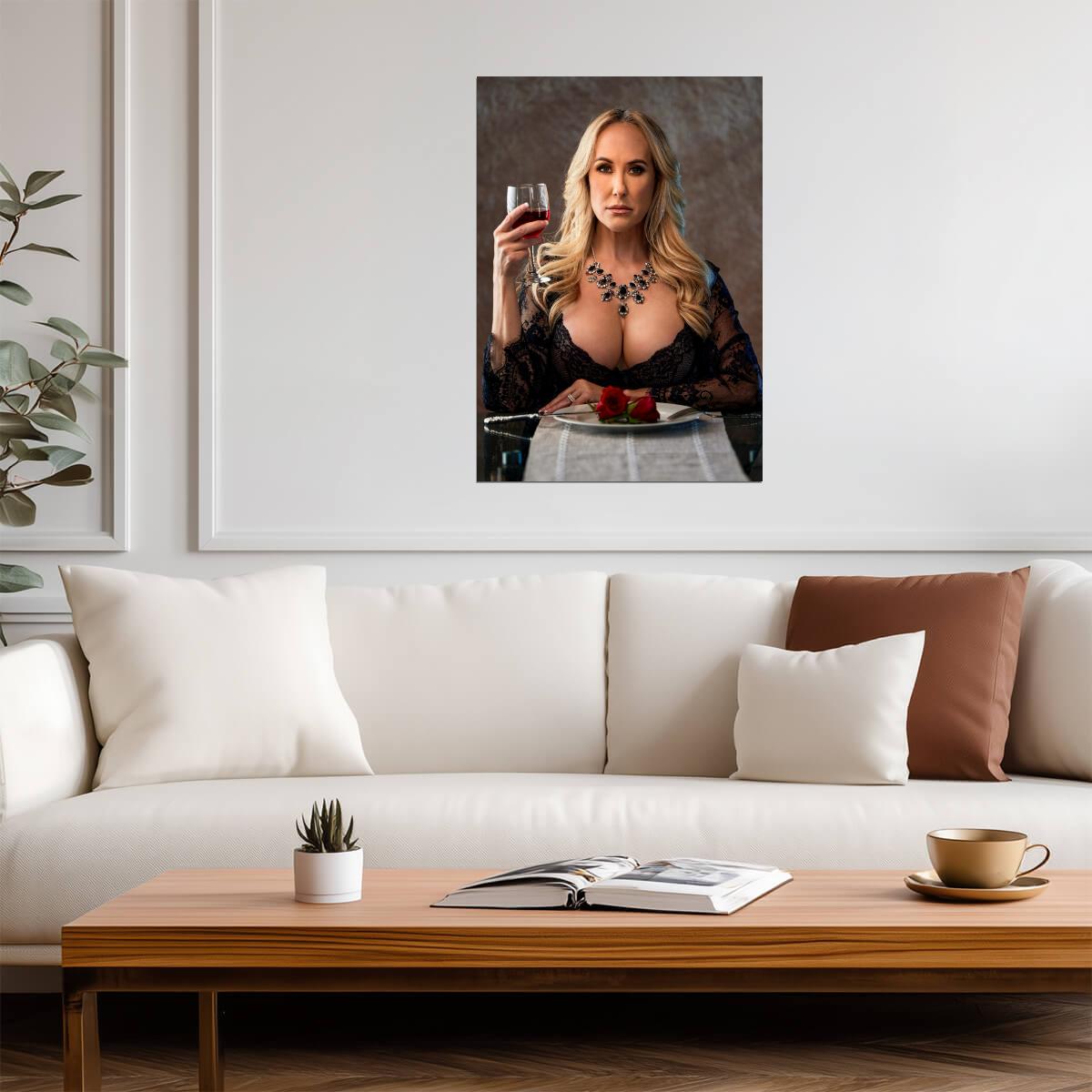 Brandi Love | Film Actress Art | Sexy Pin Up Poster - Celebrities Poster