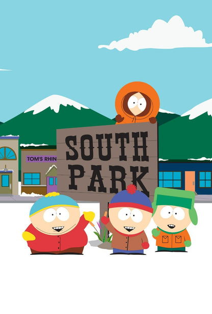South Park Classic Group Shot | Stan Kyle Cartman & Kenny | Comedy TV Series Poster - Movies & TV Poster