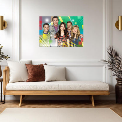 iCarly | Modern Sitcom Art | Wall Decor Poster - Movies & TV Poster