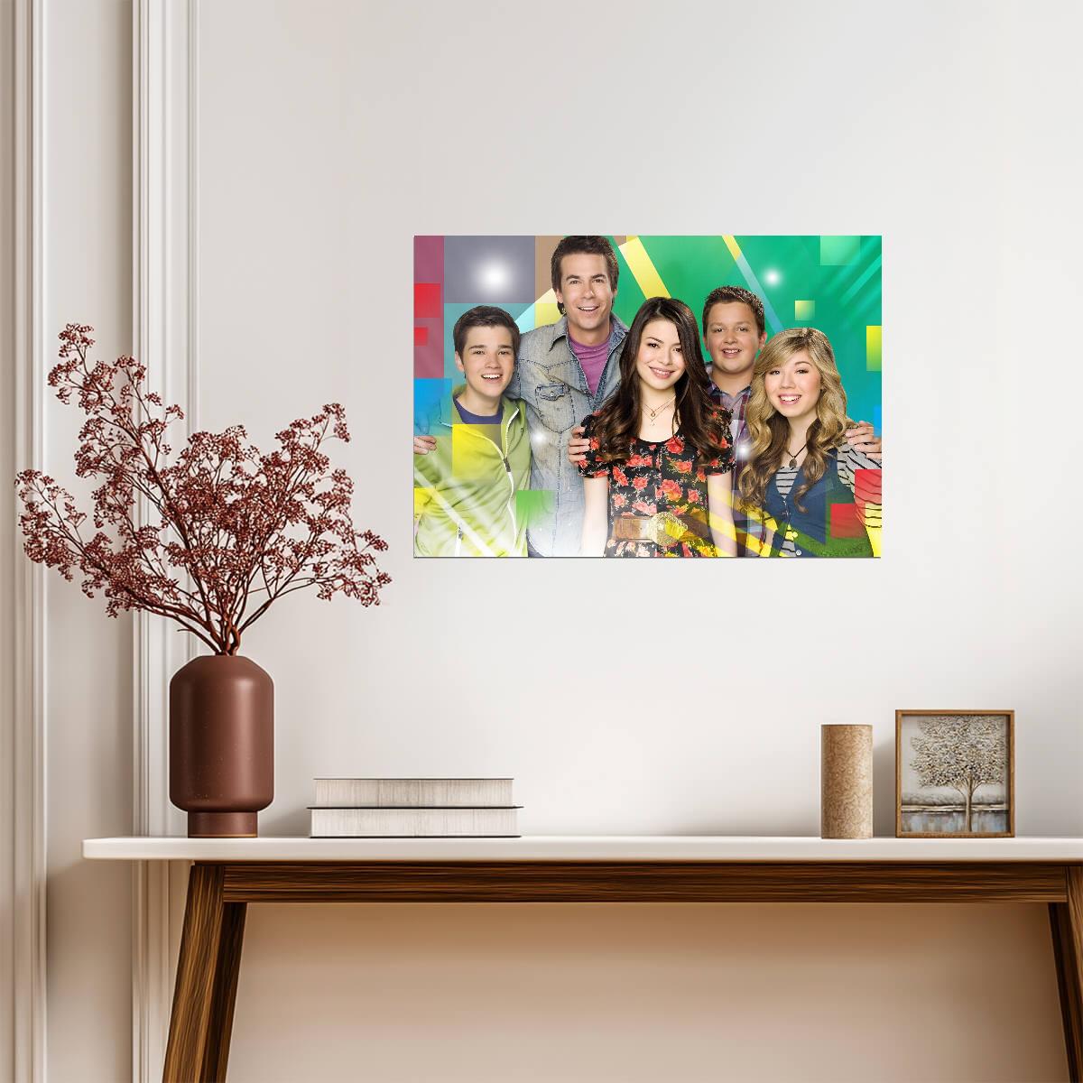 iCarly | Modern Sitcom Art | Wall Decor Poster - Movies & TV Poster