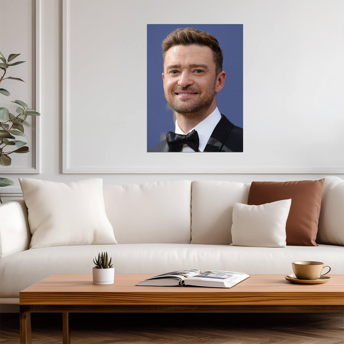 Justin Timberlake Print | Pop Singer Poster - Music Poster