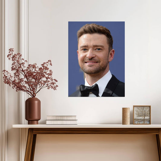 Justin Timberlake Print | Pop Singer Poster - Music Poster