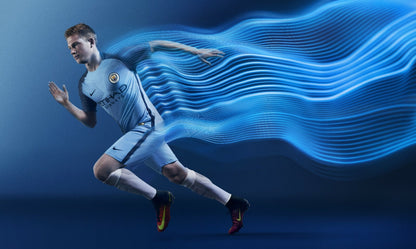 Kevin De Bruyne Manchester City Motion Art | Soccer Poster | Midfield Maestro - Sports Poster