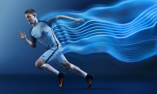 Kevin De Bruyne Manchester City Motion Art | Soccer Poster | Midfield Maestro - Sports Poster