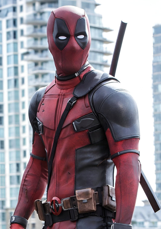 Deadpool Movie Still | Marvel Superhero Wall Art | Action Comedy Film Poster - Movies & TV Poster