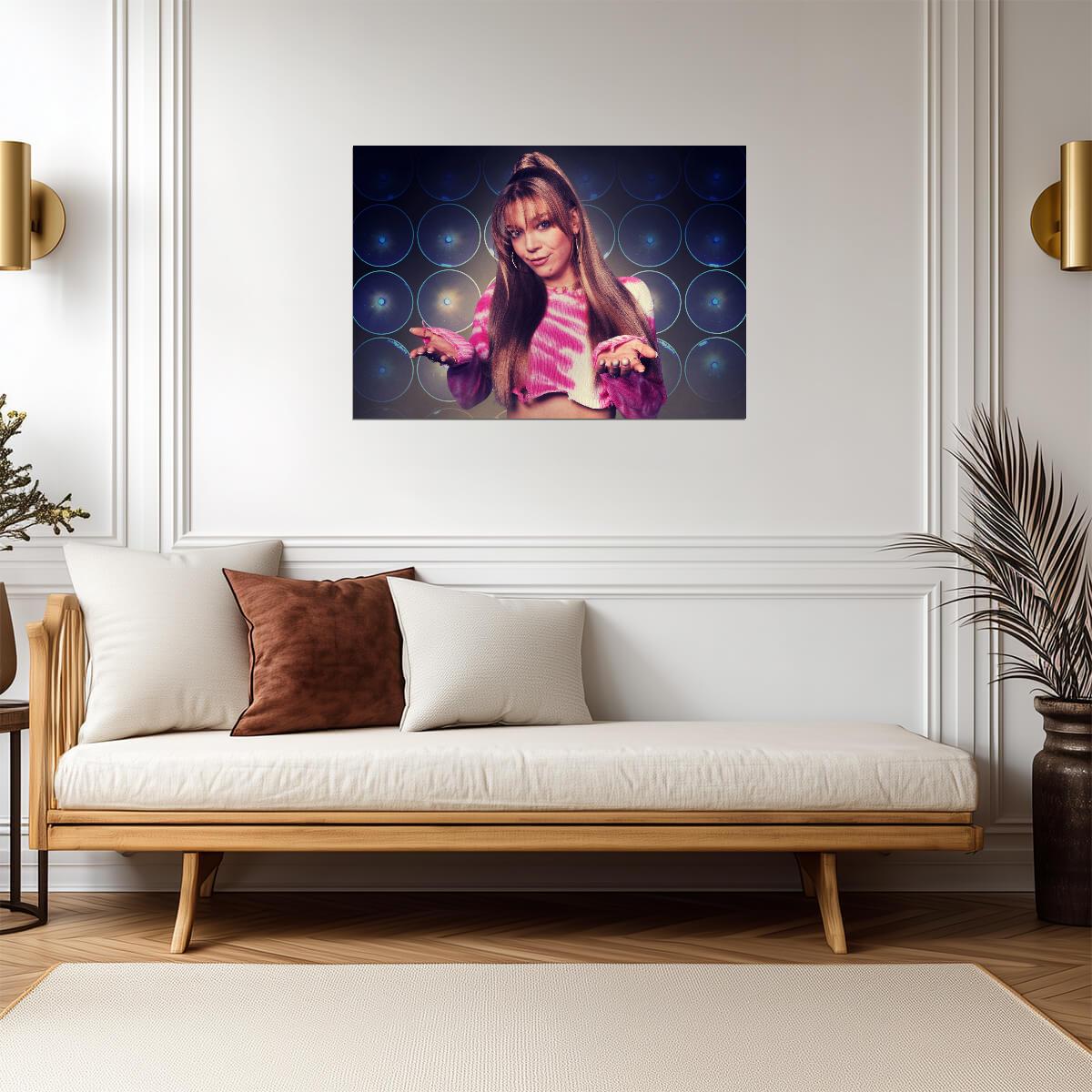 Becky Hill | Cool Tones Portrait | Singer Poster - Music Poster