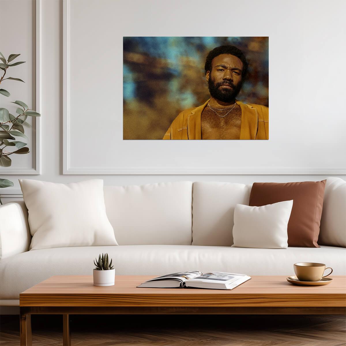 Donald Glover | Colorful Art Print | Fan Wall Poster - Celebrities Poster