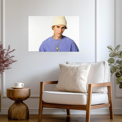 Justin Bieber Poster | Pop Music Print - Music Poster