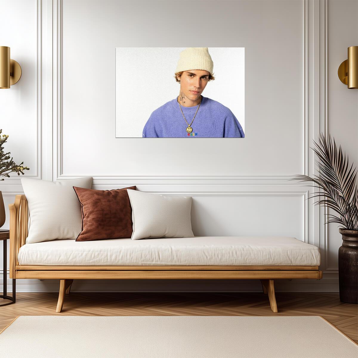Justin Bieber Poster | Pop Music Print - Music Poster