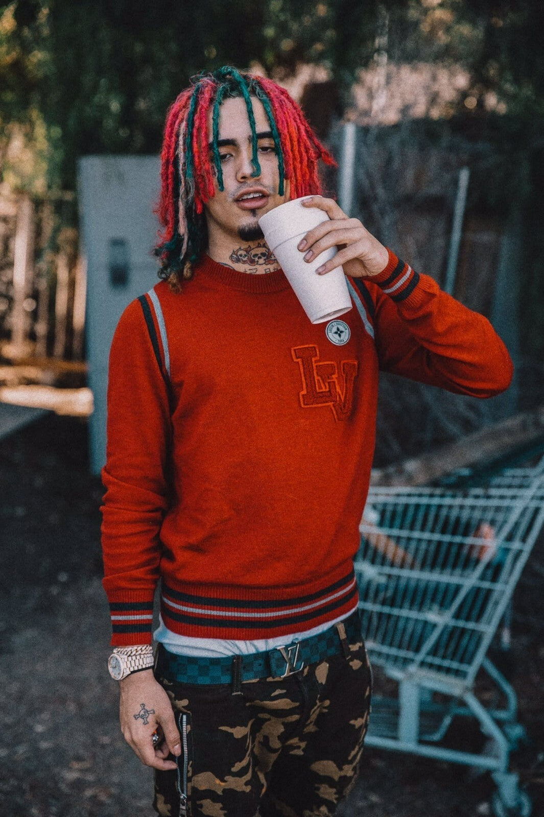 Lil Pump Poster | Rapper Wall Art - Music Poster