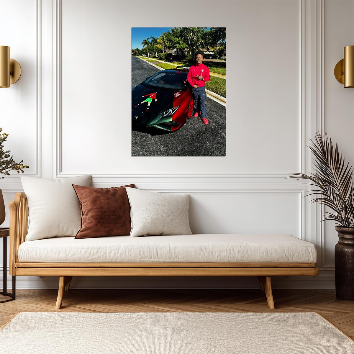 IShowSpeed | Vibrant Portrait | Content Creator Poster - Celebrities Poster