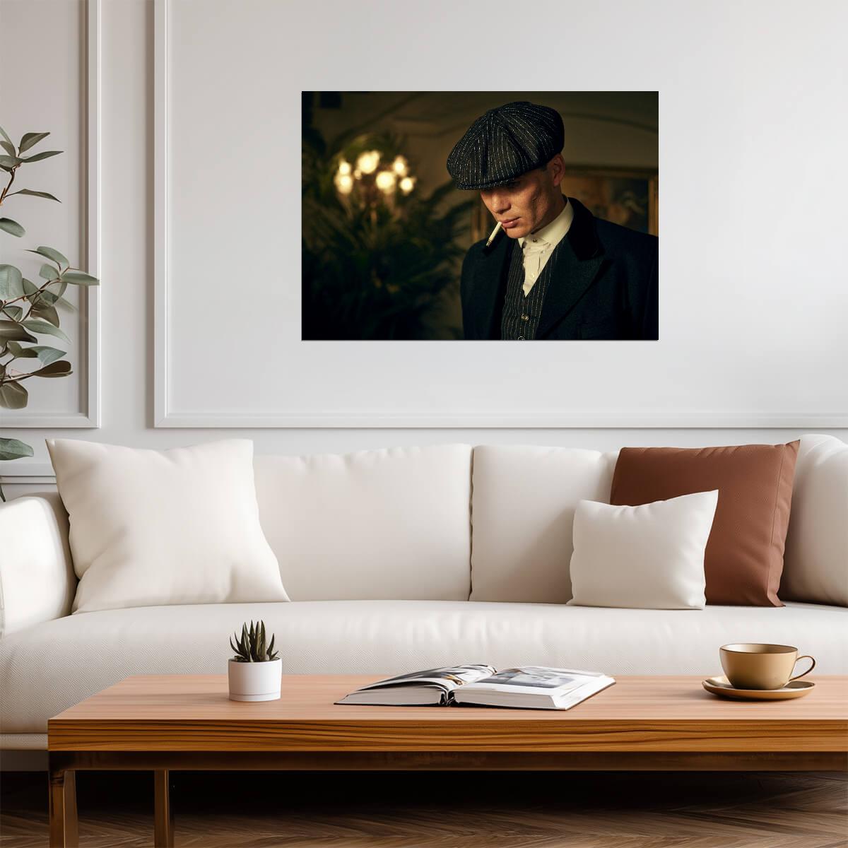 Peaky Blinders Cillian Murphy as Thomas Shelby | British Crime Drama Poster | TV Show Wall Art - Movies & TV Poster