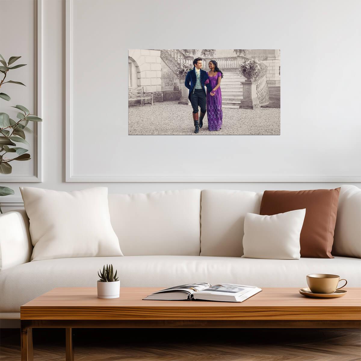 Bridgerton Anthony Bridgerton & Kate Sharma | Period Drama Poster | Romantic TV Show Wall Art - Movies & TV Poster