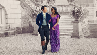 Bridgerton Anthony Bridgerton & Kate Sharma | Period Drama Poster | Romantic TV Show Wall Art - Movies & TV Poster
