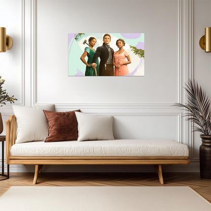 Bridgerton Anthony Kate & Edwina Sharma | Season 2 TV Show Poster | Regency Romance Wall Art - Movies & TV Poster