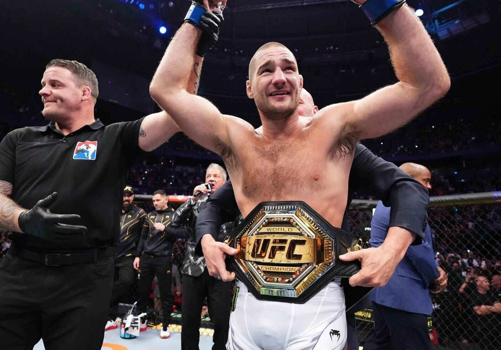 Sean Strickland Crowned UFC Champion | MMA Victory Poster | Combat Sports Fan Gift - Sports Poster