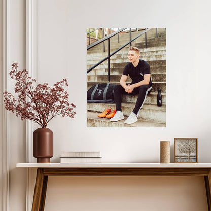 ChrisMD Football YouTuber | Sports Lifestyle Poster | Soccer Fan Gift - Celebrities Poster