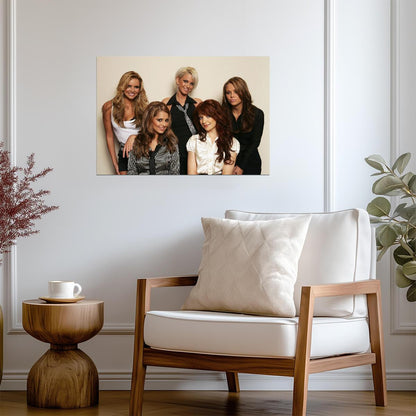 Girls Aloud | Pop Culture Art | Group Poster - Music Poster