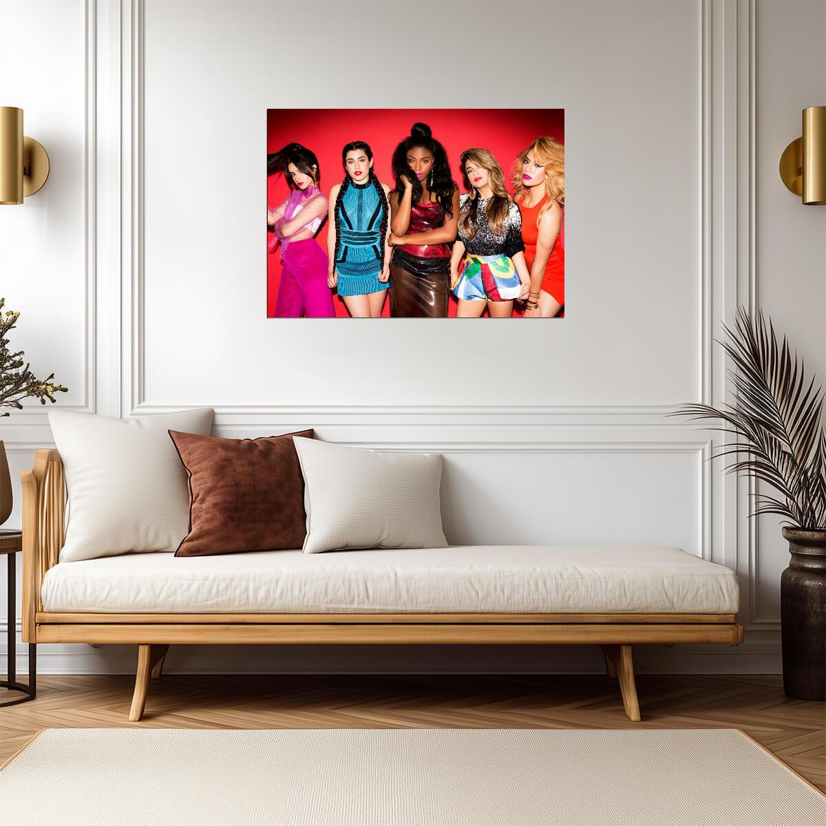 Fifth Harmony | Vibrant Art Print | Celebrity Poster - Music Poster
