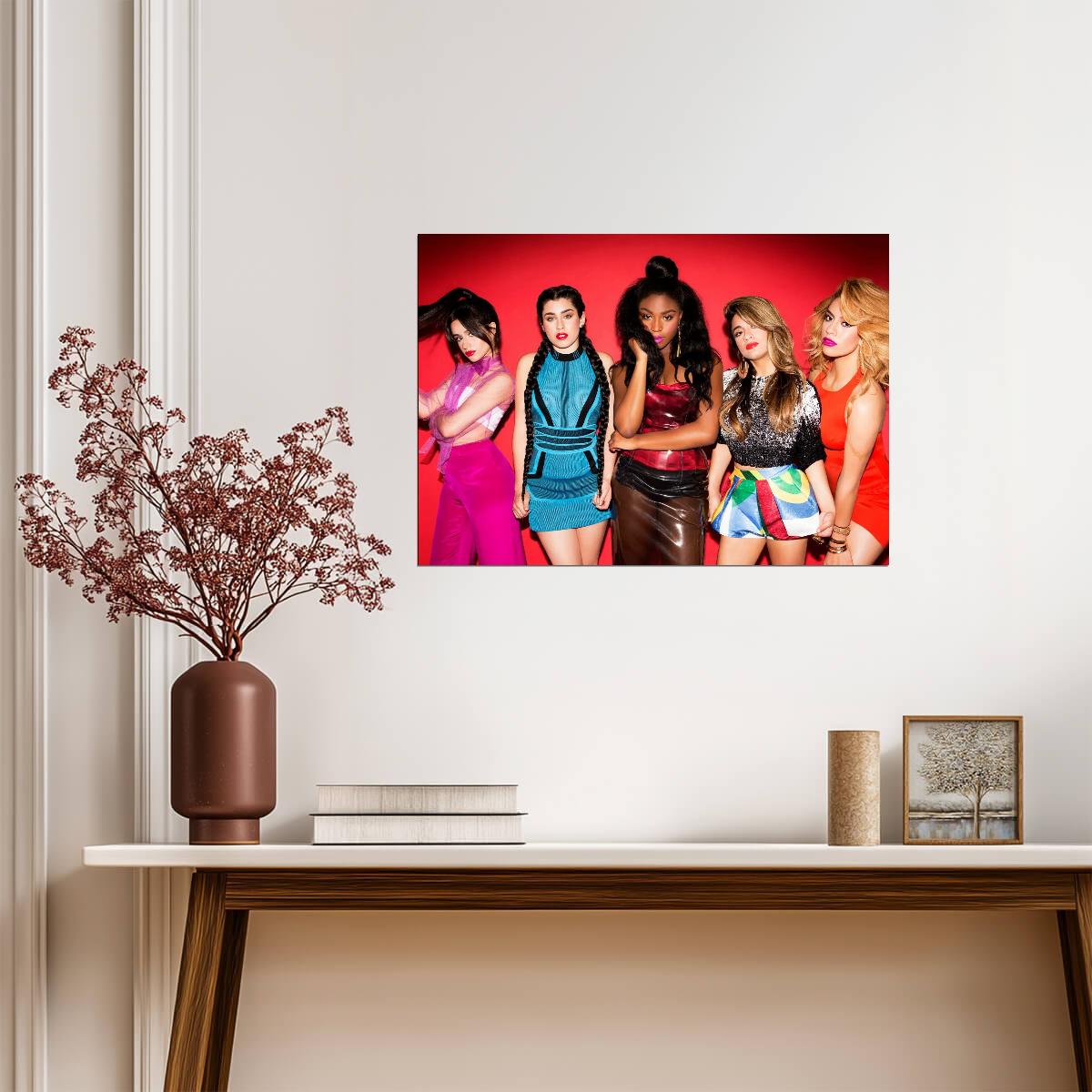 Fifth Harmony | Vibrant Art Print | Celebrity Poster - Music Poster