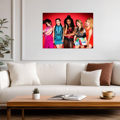 Fifth Harmony | Vibrant Art Print | Celebrity Poster - Music Poster