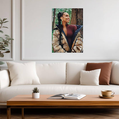 Alicia Keys | Pop Soul Star | Music Fan Gift Poster - Music Poster