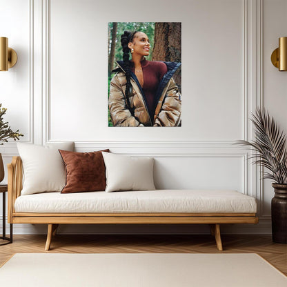 Alicia Keys | Pop Soul Star | Music Fan Gift Poster - Music Poster