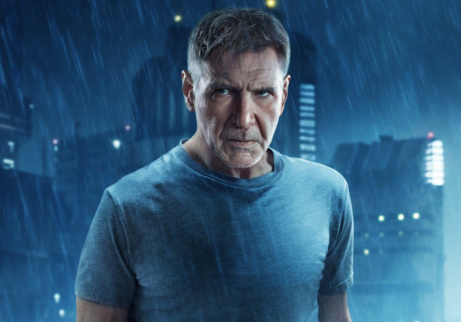 Blade Runner 2049 | Harrison Ford as Rick Deckard | Sci-Fi Movie Poster - Movies & TV Poster