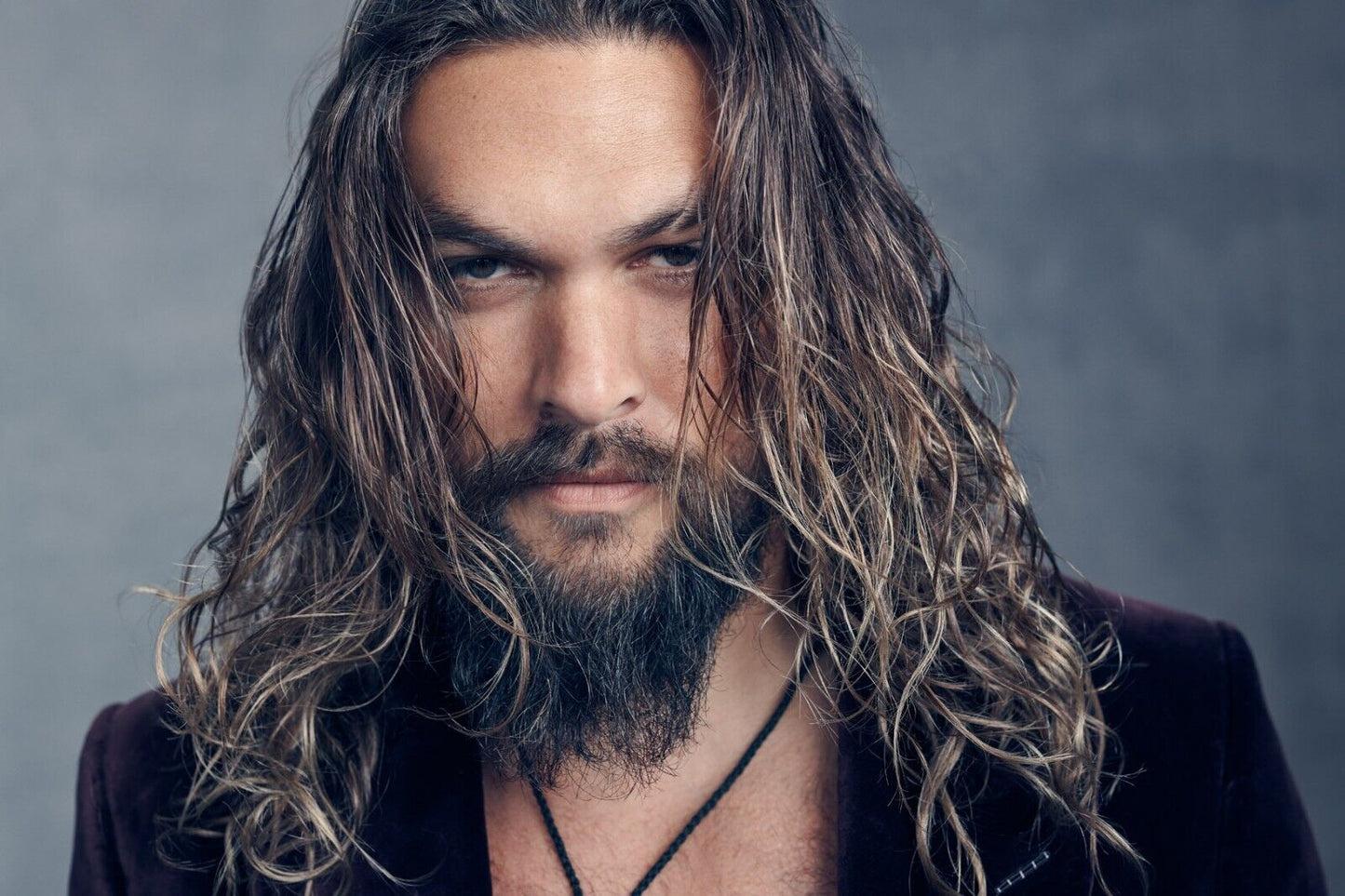 Jason Momoa | Modern Actor Portrait | Celebrity Photoshoot Wall Poster - Celebrities Poster