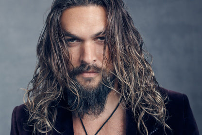 Jason Momoa | Modern Actor Portrait | Celebrity Photoshoot Wall Poster - Celebrities Poster