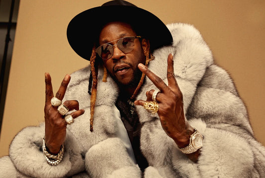 2 Chainz Portrait | Music Poster | Warm Tone Hip Hop Print - Music Poster