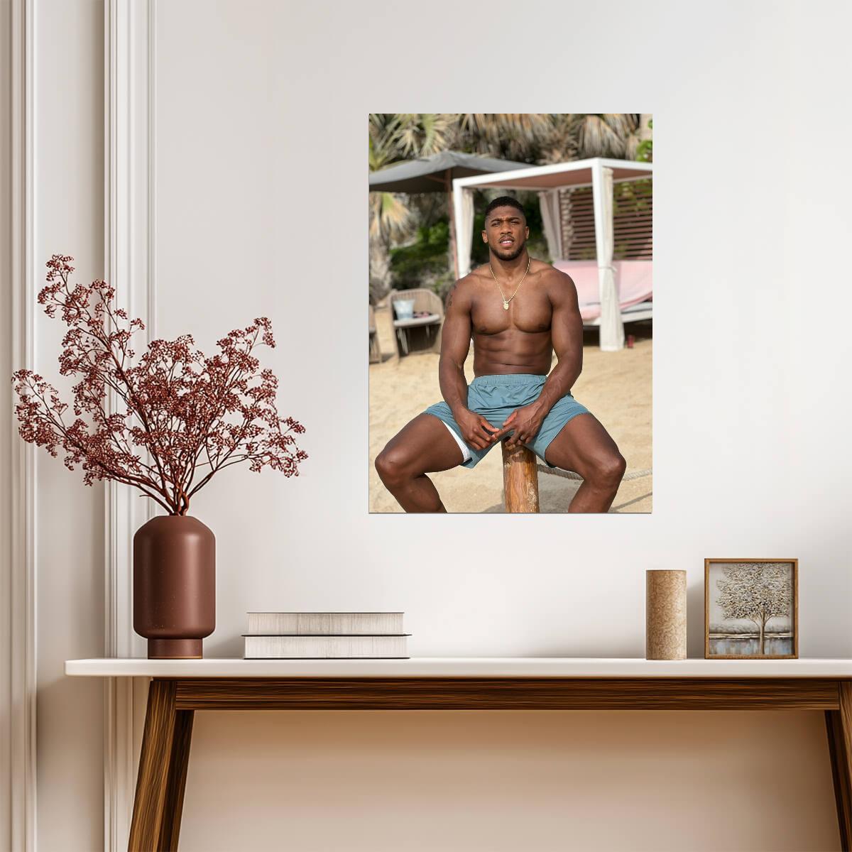 Anthony Joshua Heavyweight Champion | Boxing Legend Photo Poster | Fitness Motivation Wall Art - Sports Poster