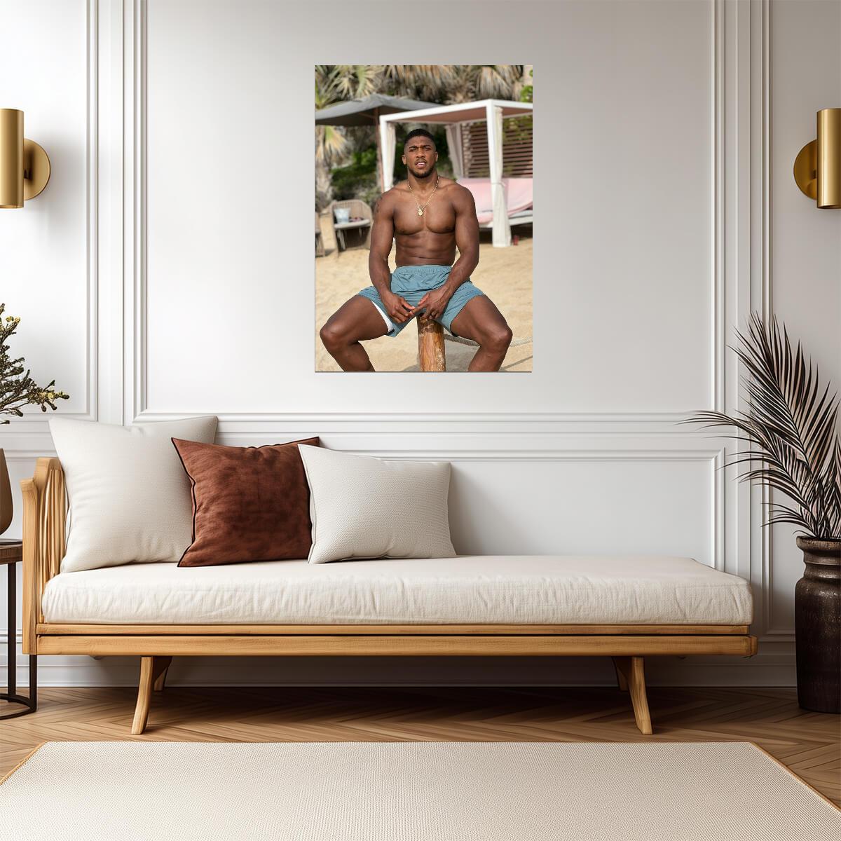 Anthony Joshua Heavyweight Champion | Boxing Legend Photo Poster | Fitness Motivation Wall Art - Sports Poster