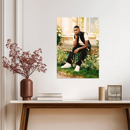 Dave Santan Dave | Musician Portrait | Celebrity Poster - Music Poster