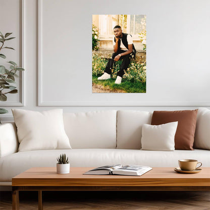 Dave Santan Dave | Musician Portrait | Celebrity Poster - Music Poster